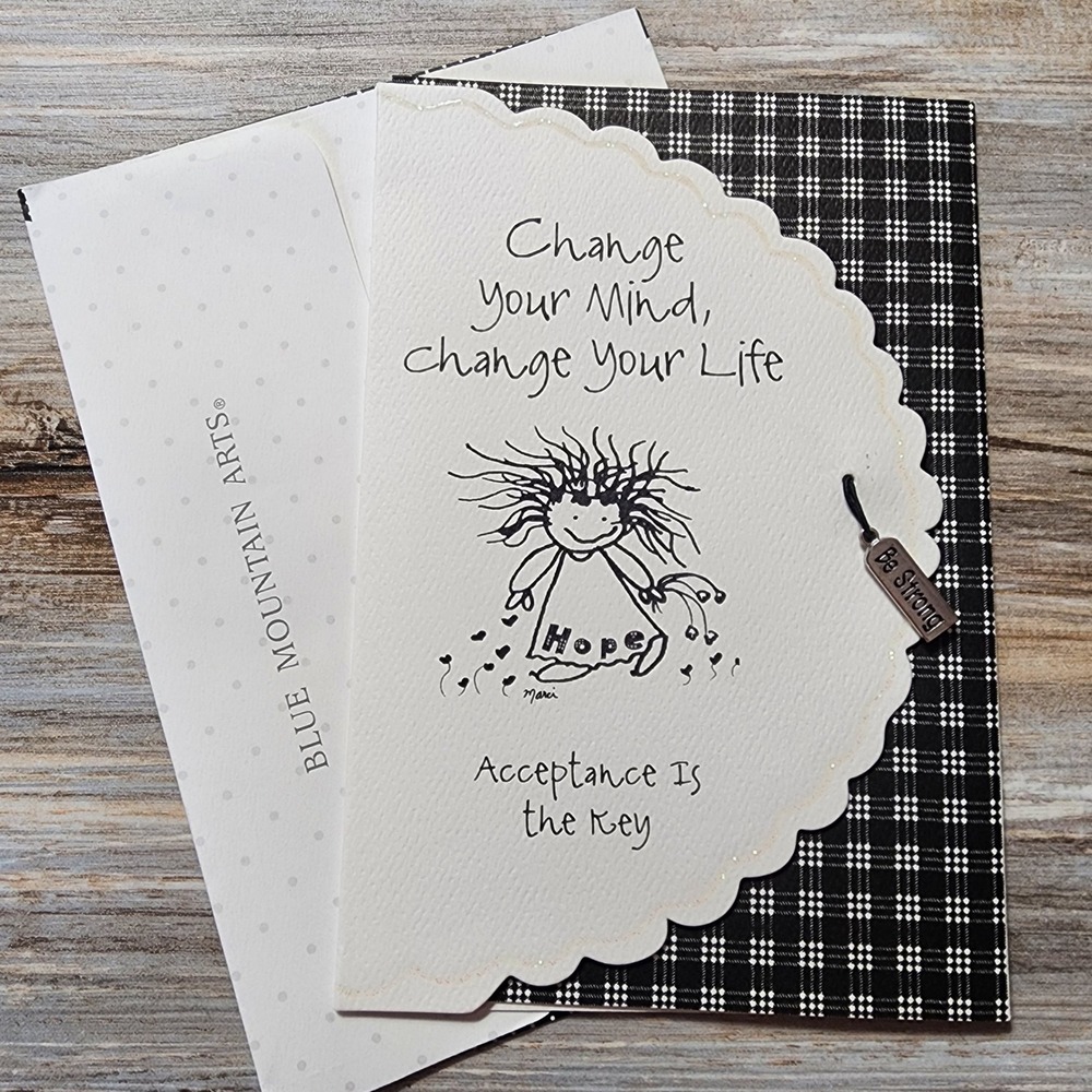 Blue Mountain Arts Marci Greeting Card Be Strong Charm Change Your Mind Hope